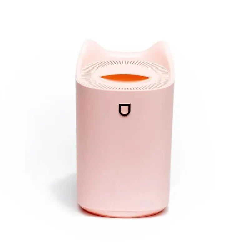 Humidificateur Double Buse 3000ml — Aromathérapie Ultrasonique, LED Ambiance & Multi-Vitesses