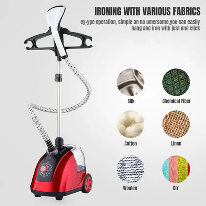 Défroisseur vapeur réglable pour vêtements, 11 vitesses, 1.8 L, fer à vapeur Vertical suspendu, 1800W, Machine à vapeur pour vêtements