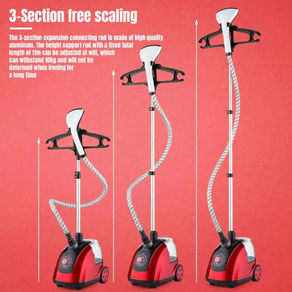 Défroisseur vapeur réglable pour vêtements, 11 vitesses, 1.8 L, fer à vapeur Vertical suspendu, 1800W, Machine à vapeur pour vêtements
