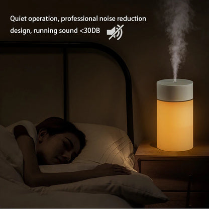 Mini Humidificateur Ultrasonique 260ml — LED Romantique, Anion, Aromathérapie & USB 5V