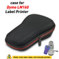 Étui portable pour imprimante Dymo LabelManager LM160, étui pour imprimante Dymo LM160, sac pour imprimante, étui étanche et antichoc avec ruban adhésif