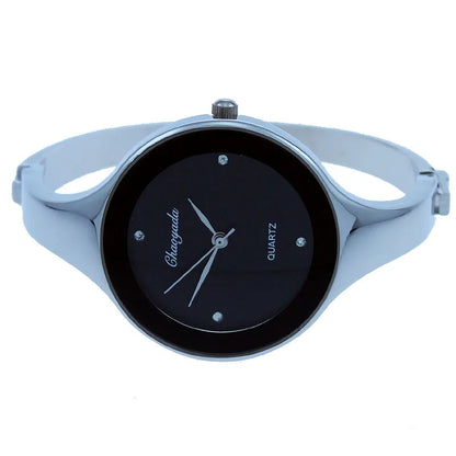 Montre Manchette Femme Quartz CYD D1 — Acier Inoxydable, Cadran Minimaliste 38mm, 10 Coloris