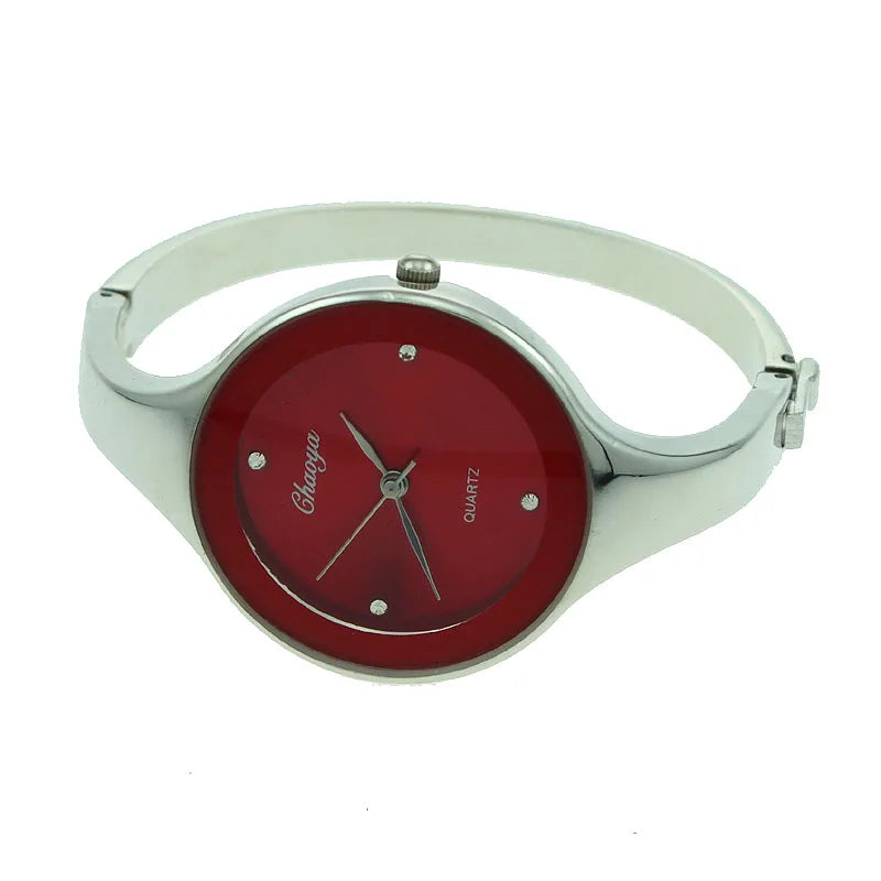 Montre Manchette Femme Quartz CYD D1 — Acier Inoxydable, Cadran Minimaliste 38mm, 10 Coloris