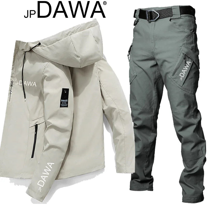 Combinaison de pêche imperméable, veste tactique, pantalon, haute qualité, saison de protection solaire, sports de plein air, vêtements de printemps et d'été