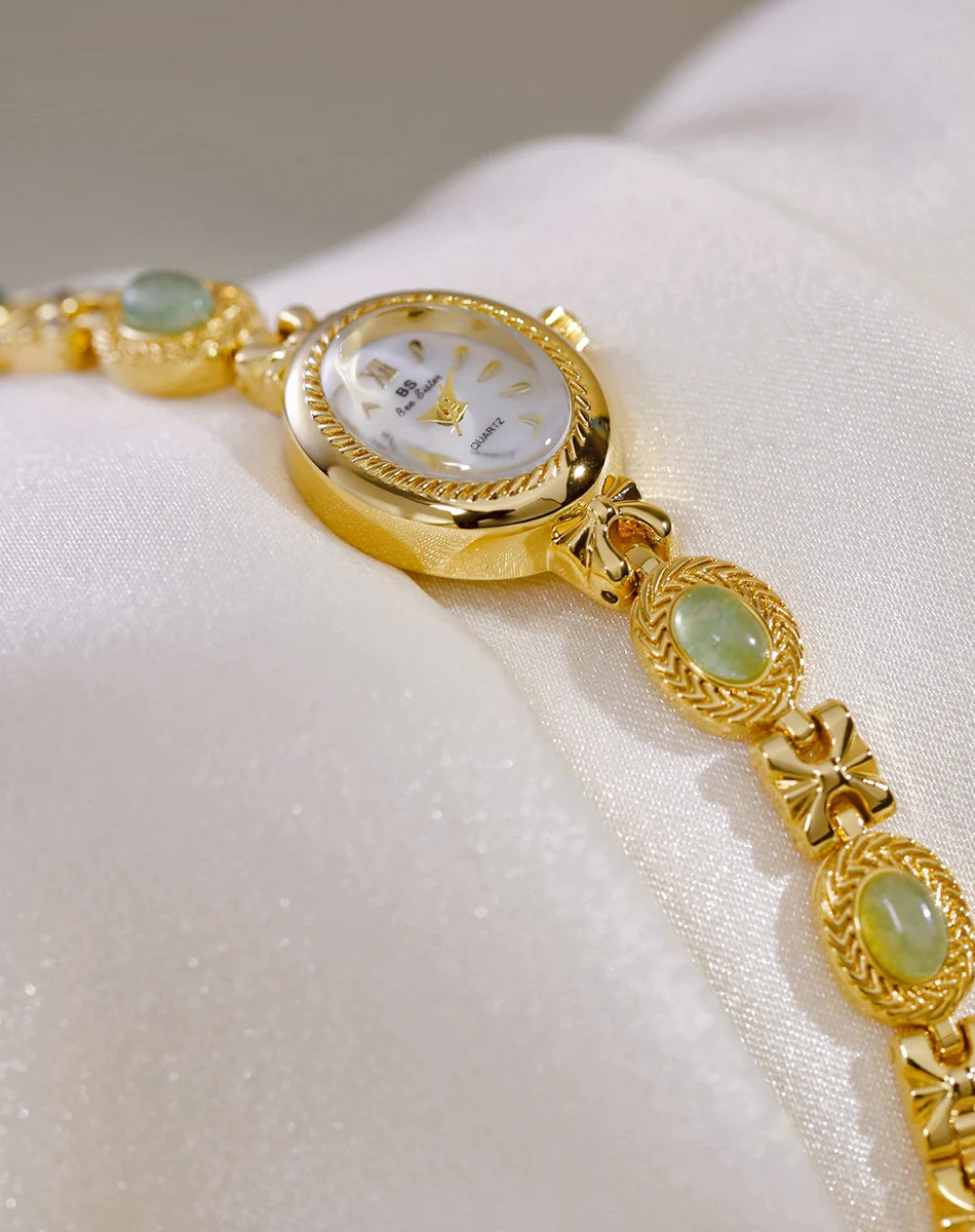 Montre Femme Quartz BS Bee Sister BS-FA1859 — Cadran Ovale 18×22mm, Bracelet Alliage, 3 ATM, 3 Coloris