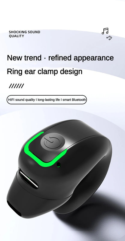 SHUKE GD28 OWS Clip Earphones — Bluetooth 5.3, ANC, IPX7, 688h Standby
