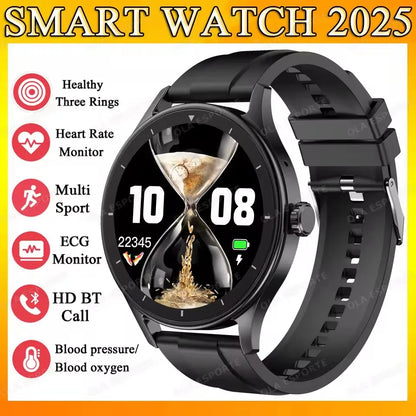Montre Connectée Ola Esporte — OLED 1,44", BT 5.2, Suivi Santé Complet, Appels Bluetooth, Assistant Vocal, 5 Jours, 7 Styles | TechNova X