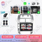 Autoradio Android 16 pour Volkswagen VW Polo MK4 6Q 9N 9N3 2004-2009 Lecteur multimédia Stéréo auto WiFi Navigation autoradio 4G