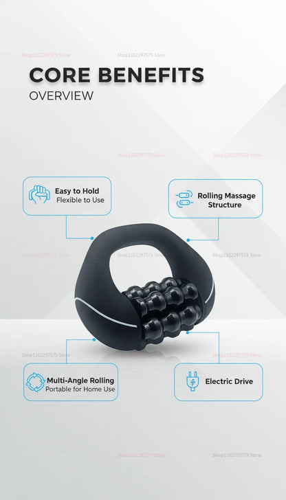 Masseur Électrique à Rouleaux — Relaxation Profonde Corps Entier | TechNova X
