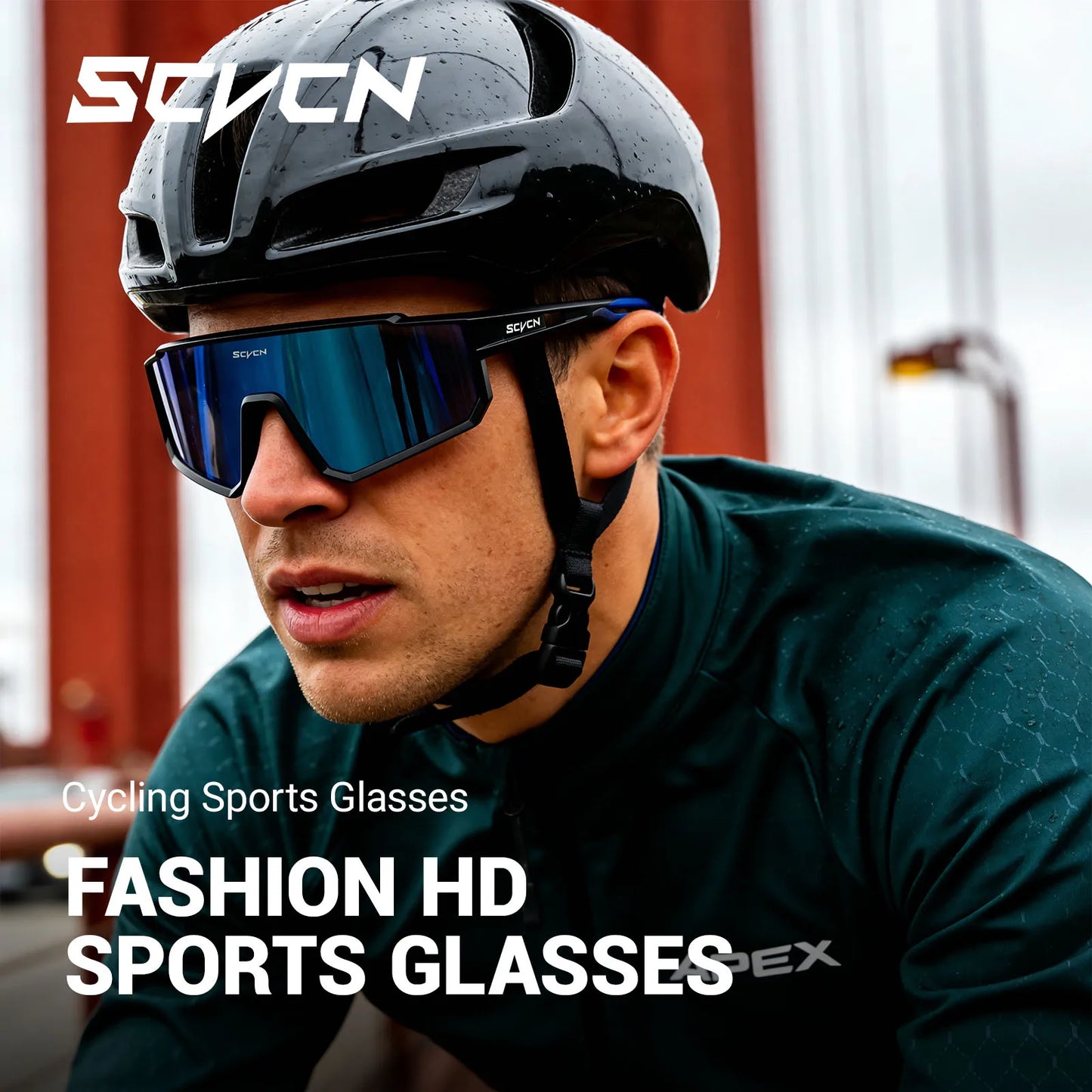 SCVCN vélo cyclisme lunettes mode sport lunettes de soleil vélo accessoires Golf Camping Wen femmes UV400 équipement de conduite en plein air