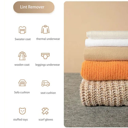 Rasoir Anti-Peluches Électrique Rechargeable — Affichage LED, 40 min d'Autonomie & Charge Rapide