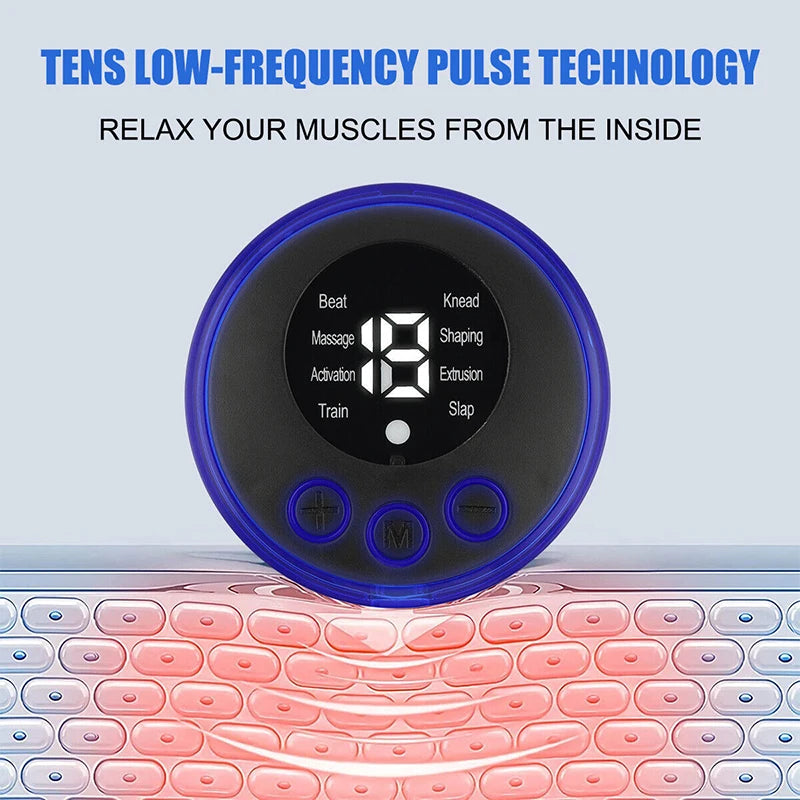 Masseur électrique de cou EMS, Instrument de Stimulation musculaire, patchs pour le dos, les cervicales et les mollets, douleur des articulations, masseur basse fréquence