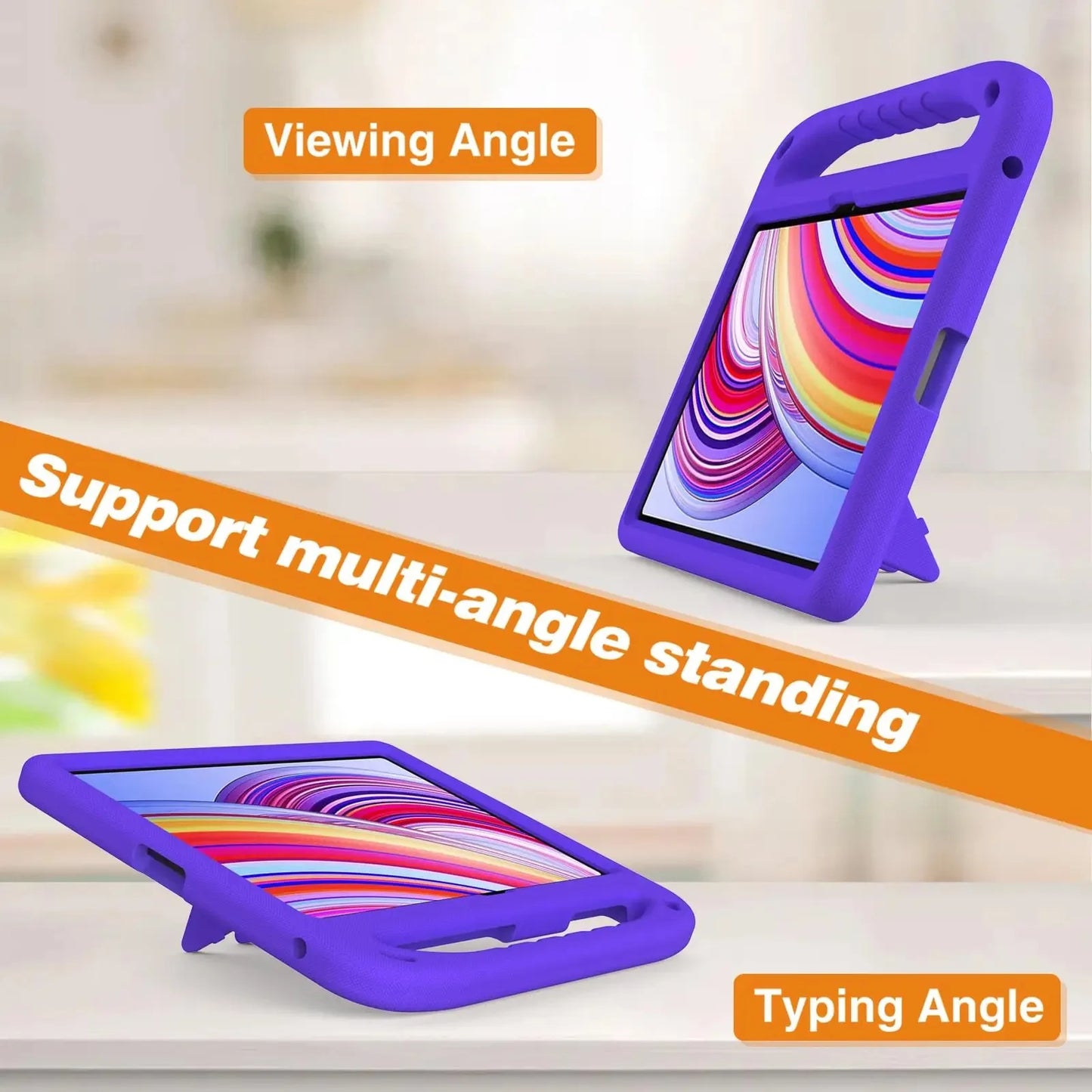 Étui pour tablette EVA pour enfants, pour Honor Pad 9 X8 X9A X8a X9 Pro 11 ''12.1" 2024 2025, support résistant aux chocs, non toxique, housse de poignée complète