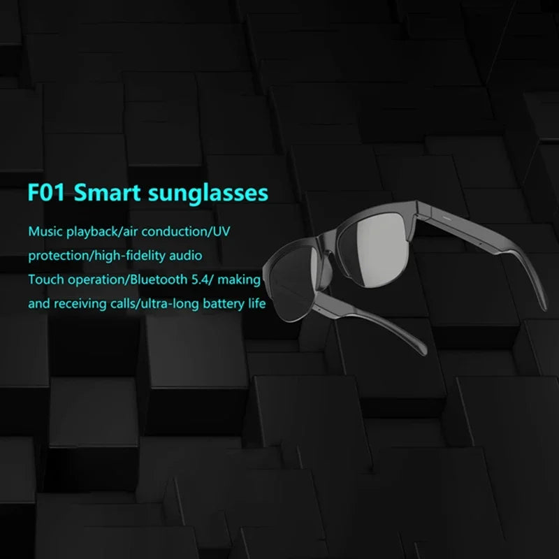 Lenovo Sport HIFI Glasses — Bluetooth, UV & Hands-Free