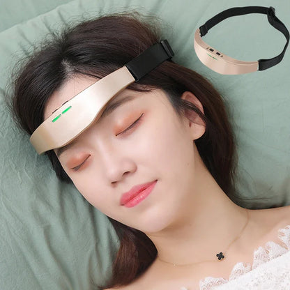 Masseur de Tête EMS — Soulagement Migraine & Aide au Sommeil | TechNova X