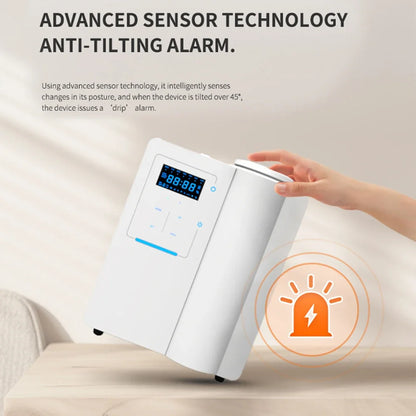 Diffuseur de Parfum Professionnel Bluetooth 200ml — Contrôle App, 300-500m³ & Alliage d'Aluminium