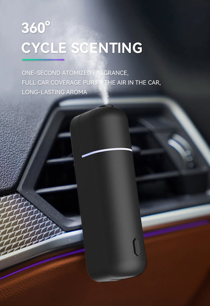 Diffuseur Parfum Voiture — Désodorisant Grille Aération & 6 Huiles Essentielles Incluses