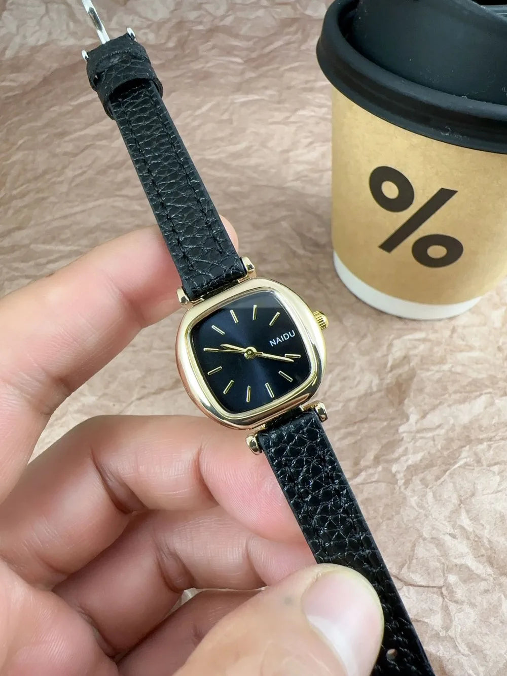Montre Femme Quartz Petit Cadran zkceenier SN250233 — Bracelet Cuir, Style Mode Étudiant, 6 Coloris