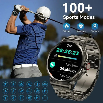Montre Connectée Homme BOALZETD V69 — AMOLED 1,85", Batterie 710 mAh, GPS, IP67, 100+ Sports, 6 Coloris | TechNova X