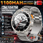 Smartwatch GPS GUHUAVMI T-Rex3 Pro 2026 — AMOLED 1,7", Batterie 1100mAh, 10 ATM, 100+ Modes Sport