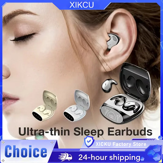 Écouteurs de sport sans fil Bluetooth haut de gamme Tws double oreille sommeil dans l'oreille Md538 Mini appel indolore suppression du bruit casque mince