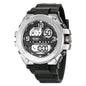 Montre Sport Digitale YIKAZE A69270 — Grand Cadran 56mm, LED, Chronomètre, Alarme, 3 ATM