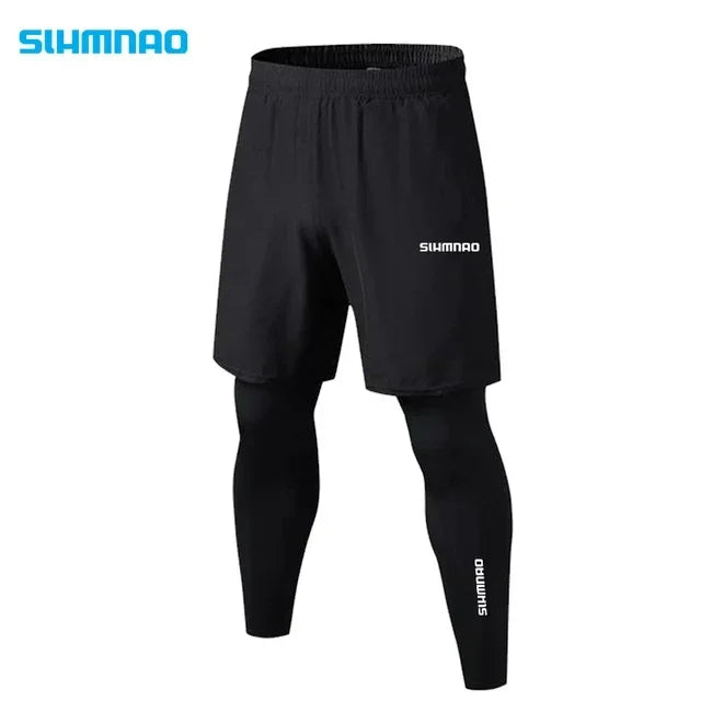 Men's Stretch Cycling Pants — Quick-Dry Running & Outdoor Tights | TechNova X