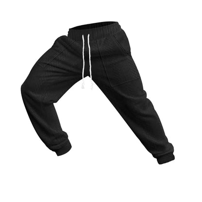 Pantalon de Jogging Homme Couleur Unie — Style Américain | Coupe Ample | Cordon de Serrage | Poches | 5 Coloris | S–XXXL