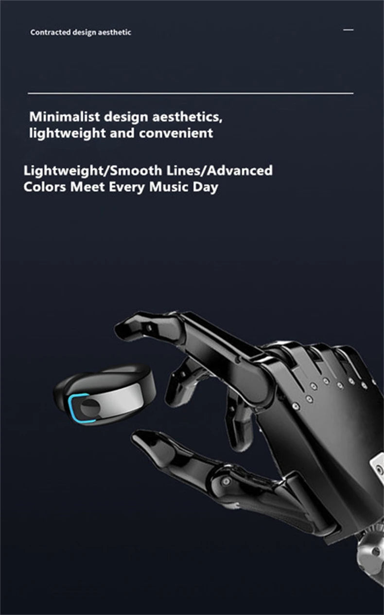 High-Quality TWS Bone Conduction Bluetooth Wireless Earphones with Mic for Sports and Noise Reduction