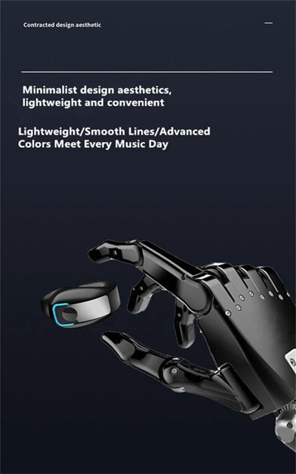 High-Quality TWS Bone Conduction Bluetooth Wireless Earphones with Mic for Sports and Noise Reduction