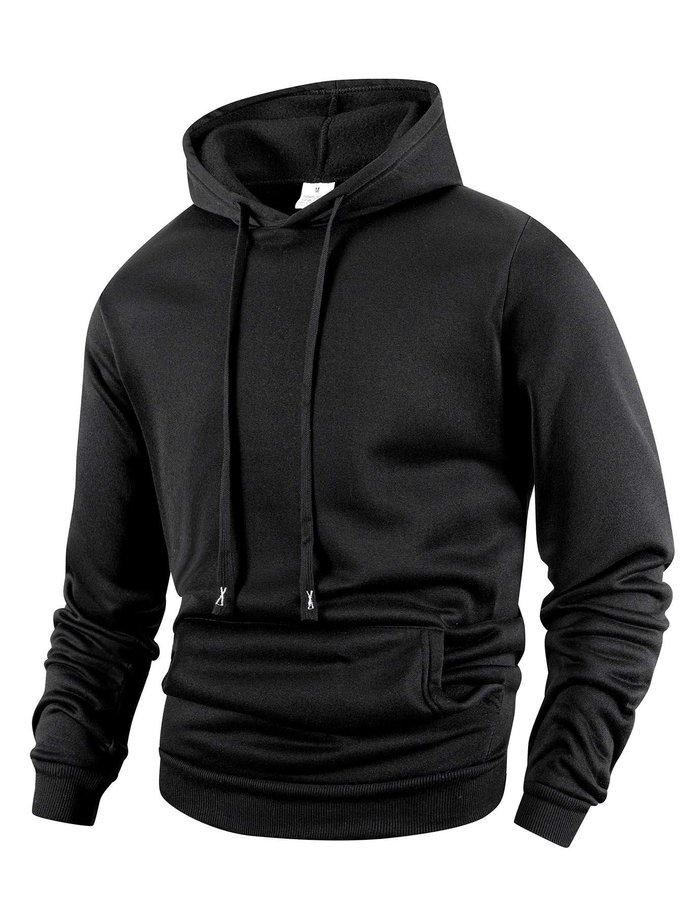 Sweat à capuche à manches longues PVD pour hommes et femmes, pull polyvalent, streetwear décontracté, monochrome, automne, printemps