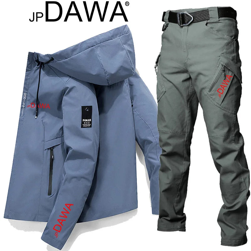 Combinaison de pêche imperméable, veste tactique, pantalon, haute qualité, saison de protection solaire, sports de plein air, vêtements de printemps et d'été
