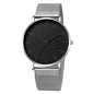 Montre Quartz Fashion TINUORA — Bracelet Acier Inox, Cadran 38mm, Style Luxe Casual, 17 Coloris