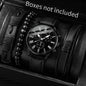 Montre Homme Quartz — Cadran Chiffres Romains + 3-4 Bracelets Interchangeables Cuir & Nylon