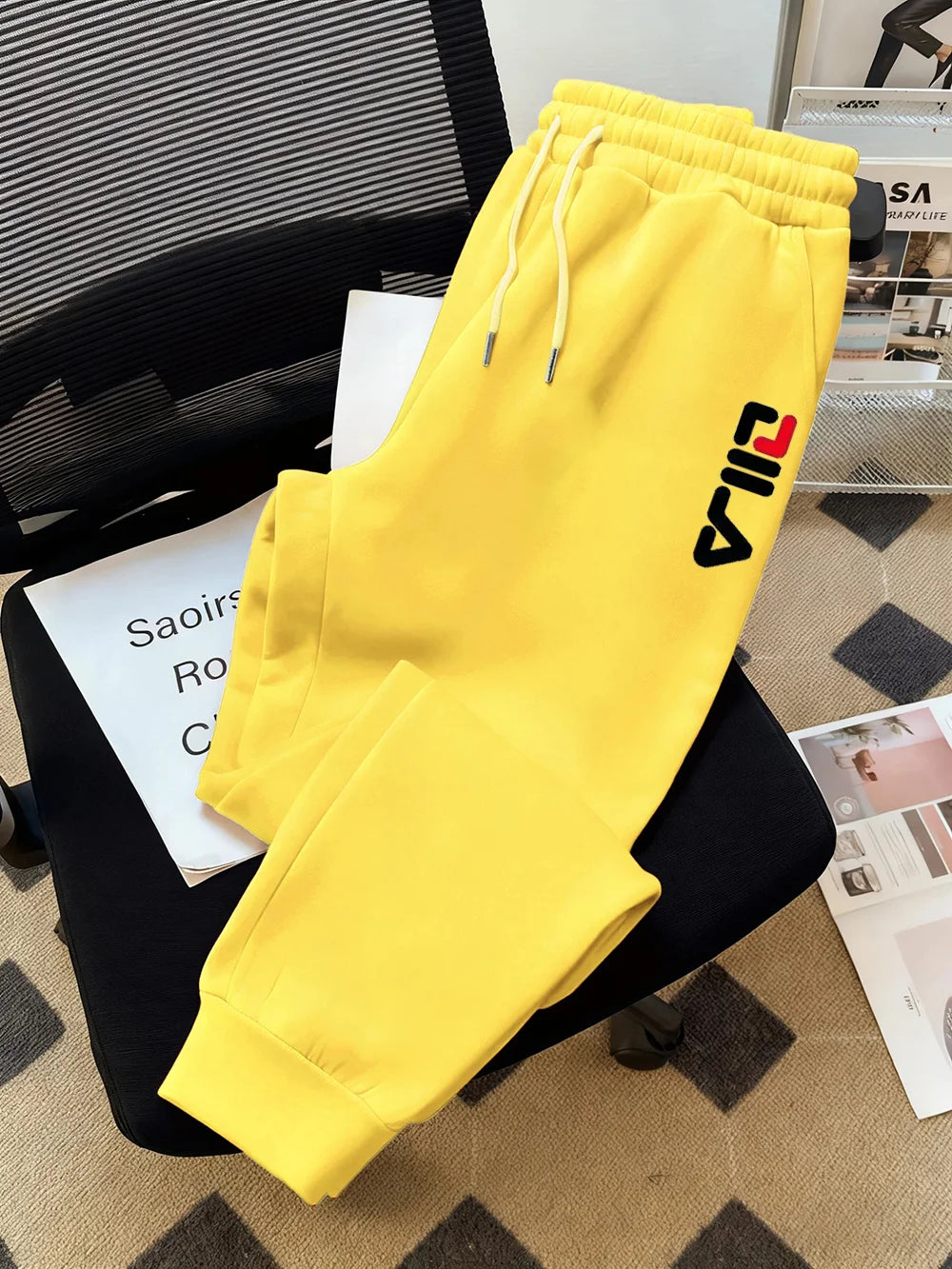 Pantalon de jogging pour homme, coupe ajustée, décontracté, pour la gym et le fitness, pantalon de sport de marque, automne-hiver, vêtements de sport pour homme