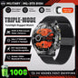 Montre Connectée Sport Militaire AK87 — AMOLED 1,7", GPS, NFC, Étanche IP68, Batterie 1000 mAh, 100 Jours | TechNova X