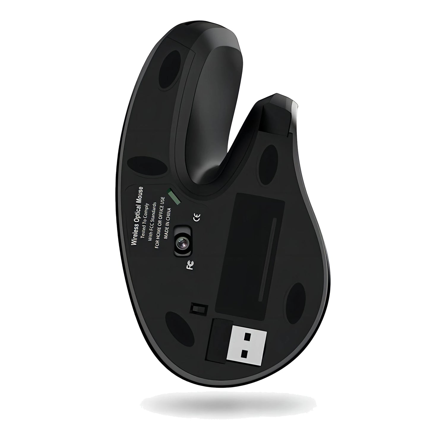 Souris Verticale Sans Fil T27 — Ergonomique, Silencieuse, 3200 DPI | TechNova X