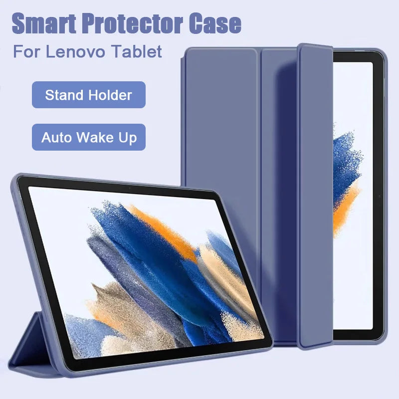 Housse Tablette Lenovo Tab M11 / Xiaoxin Pad 2024-2025 — Simili Cuir, Réveil Auto | TechNova X