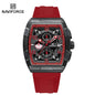 Montre Quartz Sport Homme NAVIFORCE NF8052 — Grand Cadran 44 mm, Chronographe, Aiguilles Lumineuses, Bracelet Silicone, 13 Coloris | TechNova X