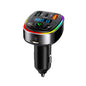 PD 18W transmetteur FM sans fil Bluetooth 5.0 Kit mains libres pour voiture double USB chargeur rapide modulateur Radio lecteur MP3 Support carte TF