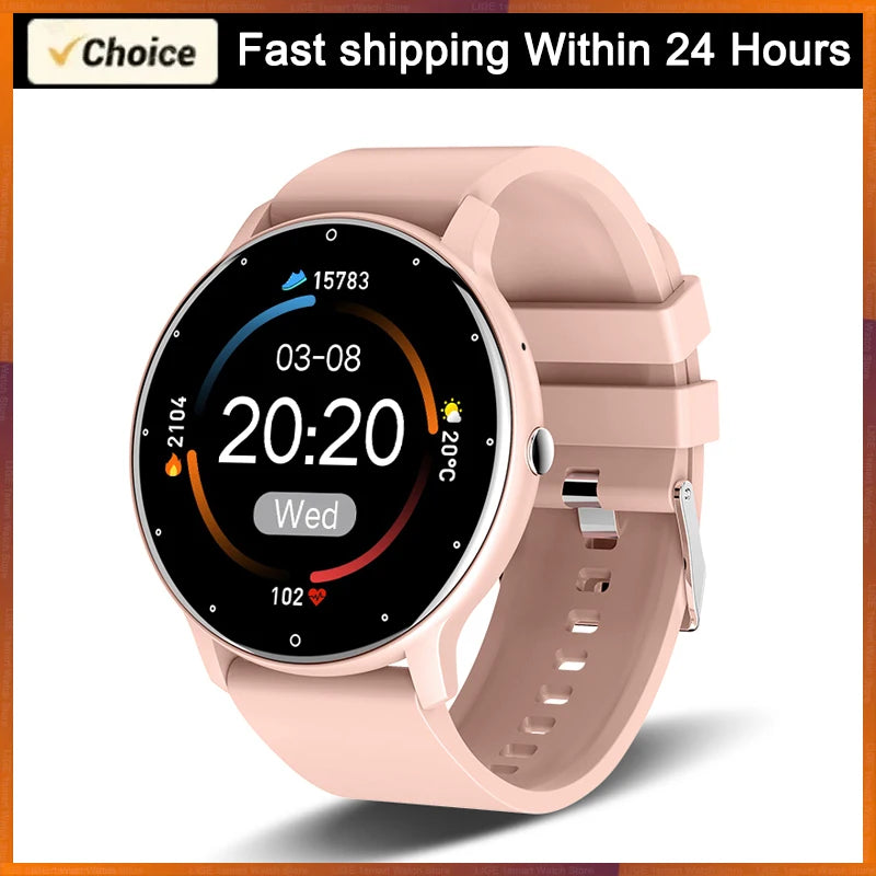 Smartwatch LIGE BW0223 2026 — Bluetooth 5.0, Suivi Santé 24h, IP67