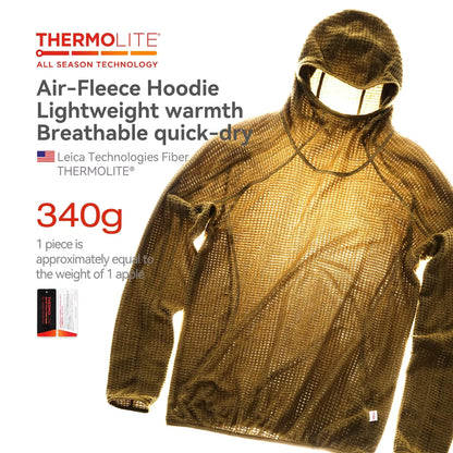 Sweat à Capuche Thermolite® Unisexe — Léger & Chaud | Épaissi | Couleur Unie | Automne Hiver | 6 Coloris | S à XL