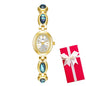 Montre Quartz Femme Bracelet Élégant — Boîtier Ovale 24 mm, Acier Inoxydable, Verre Hardlex, 3 ATM, 16 Coloris | TechNova X