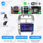 Autoradio Android 16 pour Volkswagen VW Polo MK4 6Q 9N 9N3 2004-2009 Lecteur multimédia Stéréo auto WiFi Navigation autoradio 4G