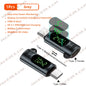 Adaptateur USB 4.0 Type C avec affichage numérique PD240W 80Gbps 8K @ 60Hz, adaptateur USB C mâle vers femelle pour Macbook iPhone Samsung Xiaomi