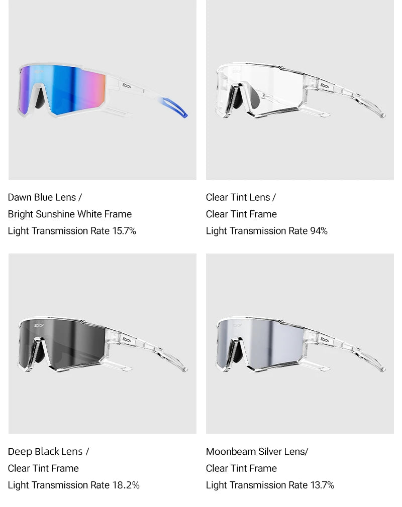 SCVCN vélo cyclisme lunettes mode sport lunettes de soleil vélo accessoires Golf Camping Wen femmes UV400 équipement de conduite en plein air
