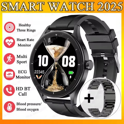 Montre Connectée Ola Esporte — OLED 1,44", BT 5.2, Suivi Santé Complet, Appels Bluetooth, Assistant Vocal, 5 Jours, 7 Styles | TechNova X