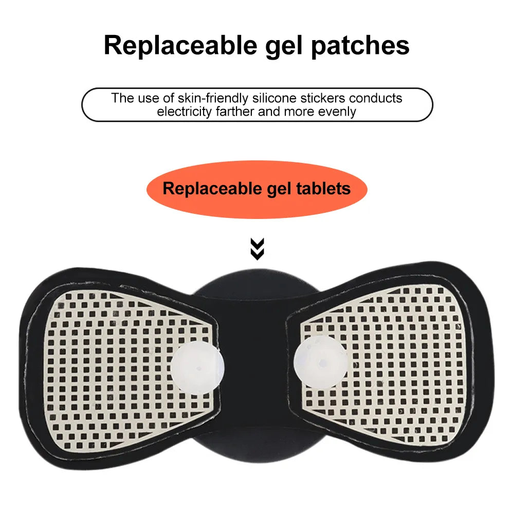 Masseur de cou EMS, Mini Patch de soulagement de la douleur musculaire du dos Cervical, tapis stimulateur, outil de soins de santé Portable pour les jambes et le corps