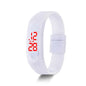 Montre Digitale LED MOONBIFFY DW4805 — Écran Tactile, Bracelet Silicone, Style Sport Unisexe