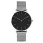 Montre Quartz Fashion TINUORA — Bracelet Acier Inox, Cadran 38mm, Style Luxe Casual, 17 Coloris